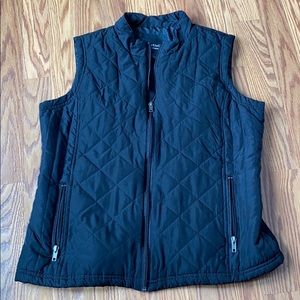 Thin black vest